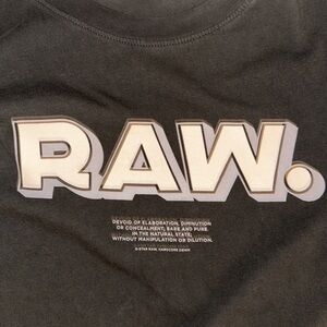 G-Star Raw denim men’s shirt sleeve shirt​